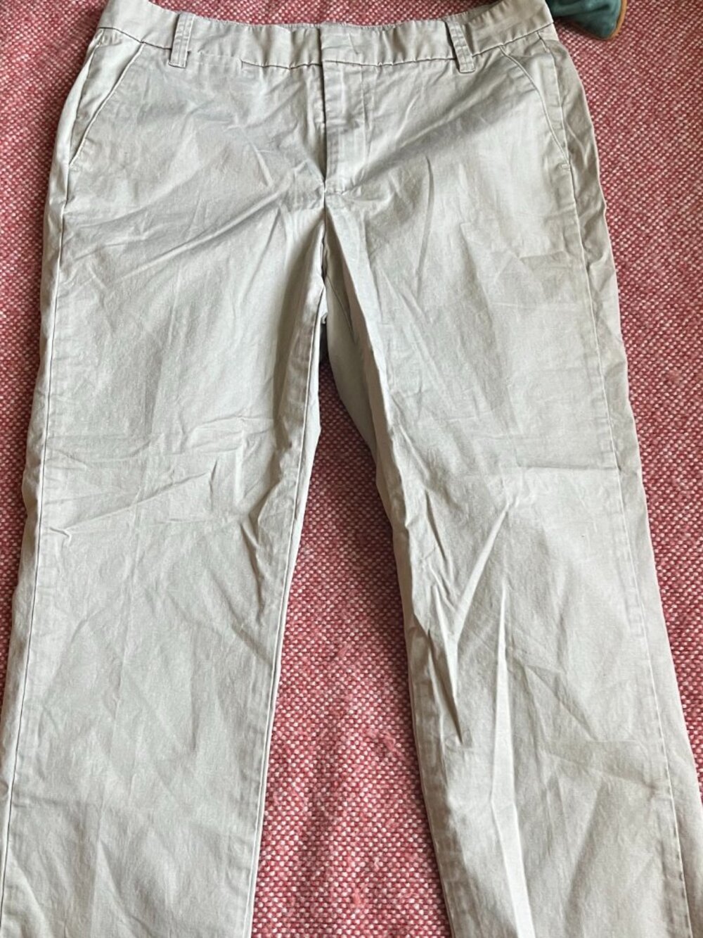 Vince - Avery Mid Rise Italian Stretch Cotton Chino Pant - Size 10
